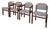 Vintage Mid-Century Modern Teak Dining Chairs - Set of 4 For Sale