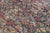 Blue 1900s Antique Allover Blue Maroon Floral Design Hand-Knotted Rug - 8’7” X 12’8” For Sale - Image 8 of 10
