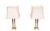 1970s Hollywood Brass Table Lamps from Form Leuchten, Germany, 1970s, Set of 2 For Sale - Image 5 of 11