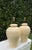 Vintage Ribbed Ceramic Table Lamps – Pair For Sale - Image 4 of 12
