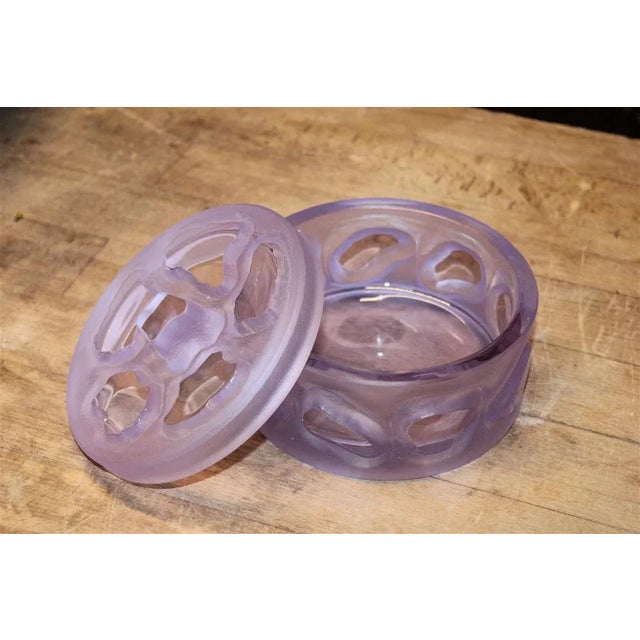 Crystal Box with Lid, 1960s, Set of 2, in Flawless conditions. Designed 1950 to 1959