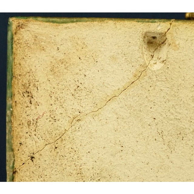 Vintage Ceramic Plaque from Karlsruher Majolika, 1930s For Sale - Image 15 of 18