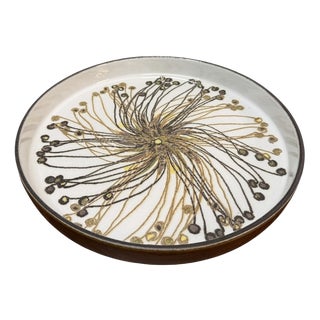 Model 635 / 3293 Faiance Dish by Ellen Malmer for Royal Copenhagen, Denmark, 1960s For Sale