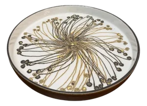Model 635 / 3293 Faiance Dish by Ellen Malmer for Royal Copenhagen, Denmark, 1960s