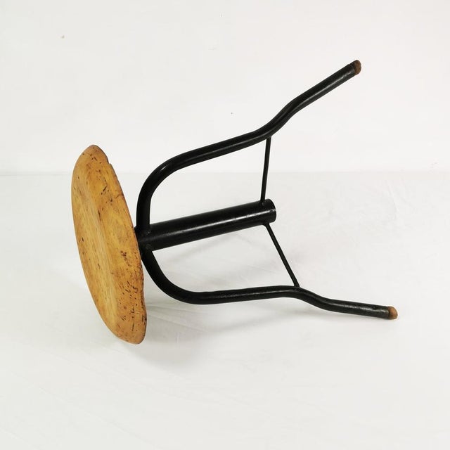 Bauhaus Swivel Stool, 1960s For Sale - Image 4 of 11