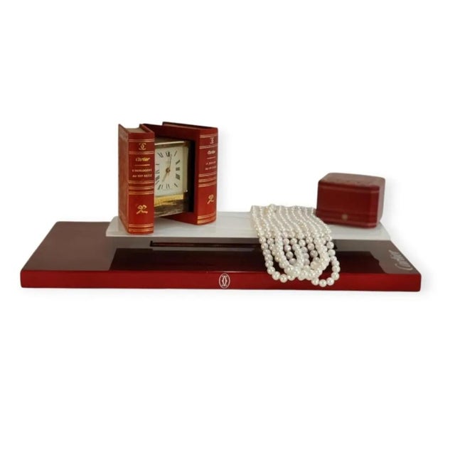 Red Cartier Iconic Signature Red Presentation Ring Box For Sale - Image 8 of 10