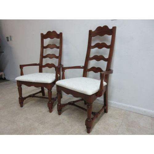 Pennsylvania House Cherry Ladderback Dining Chairs a Pair Chairish