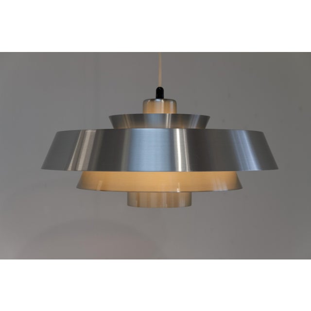 1960s Danish Nova Pendant by Jo Hammerborg for Fog & Mørup, 1960s. For Sale - Image 5 of 16