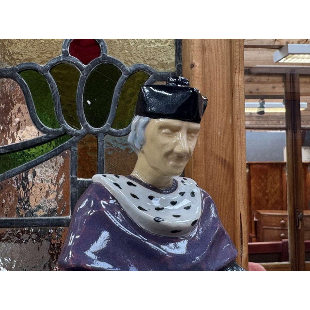 Jos Kervella, Saint Yves in Quimper, 1930s, Earthenware For Sale - Image 11 of 16