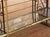 Early 20th Century Early 20th C. French Wrought Iron and Brass Baker’s Rack With Glass Shelves For Sale - Image 5 of 13