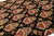 Contemporary Hand-Knotted Wool Ikat Area Rug With Venetian Shell Motifs in Rust For Sale - Image 10 of 12