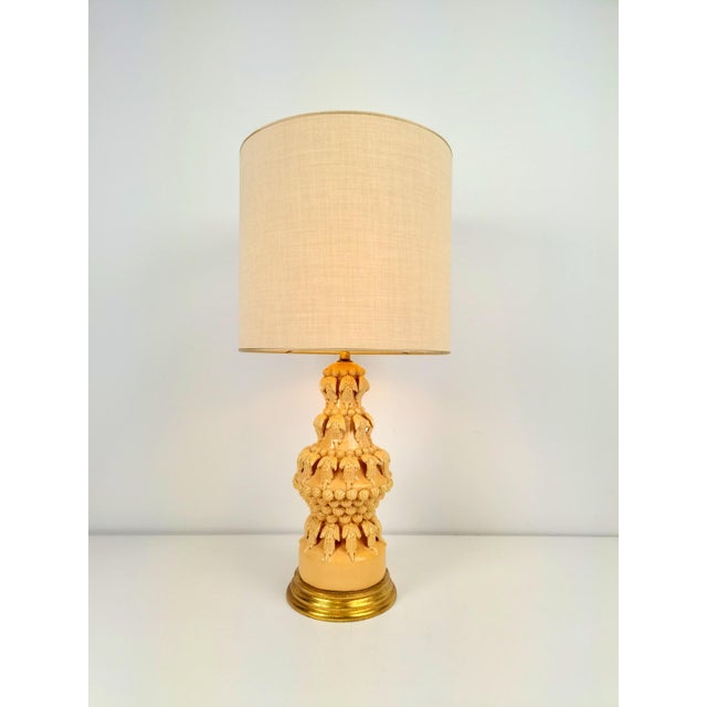 Ceramic Table Lamp by Cerámica Bondia Manises, Spain, 1960, in Very Good conditions. Designed 1960 to 1969 This piece has...