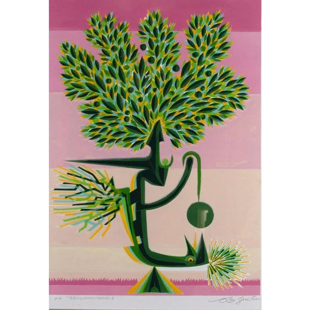 Leo Guida, Albero Provvisorio 1, Etching, 1995 For Sale