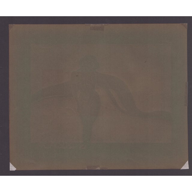 Luigi Bompard, La Rugiada, 1905, Woodcut For Sale - Image 6 of 11