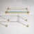 Coffee Tables in Acrylic Glass and Brass, Italy, Late 20th Century, Set of 2 For Sale - Image 6 of 12