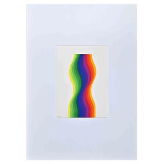 Julio Le Parc, Optical N.9, Screen Print, 1976 For Sale
