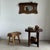 Wood Small Antique Indonesian Teak Wall Mirror, 1980s For Sale - Image 7 of 18