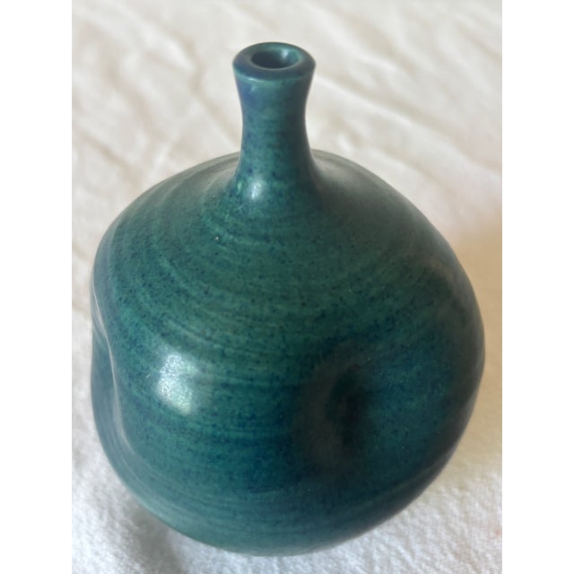 Mid-Century Modern 1950s Ellice T. Johnston Closed Weed Pot Vessel For Sale - Image 3 of 7