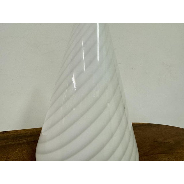 Conical Murano Table Lamps, 1970s, Set of 2 For Sale - Image 4 of 12