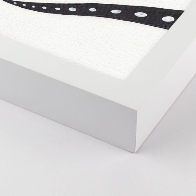 Contemporary Moon Pie Diptych by Willa Heart in White Frame, Medium Art Print For Sale - Image 3 of 5