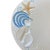 Mediterranean Vintage Italian Este Cermaiche Sea Shell Oyster Seafood Motif Small Oval Platter For Sale - Image 3 of 5