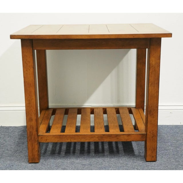 Ethan Allen Mission Shaker Style 21" Accent Cottage End Table 388533