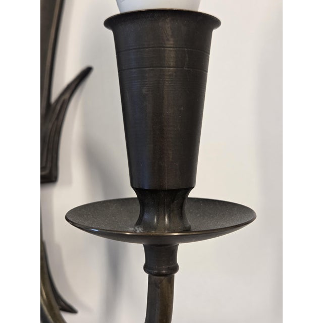 1930s Model 7004 Wall Lamps from Paavo Tynell, 1930s, Set of 2 For Sale - Image 5 of 11