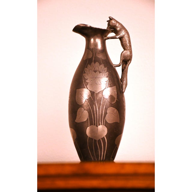 Swedish Pewter Pitcher by Schreuder & Olsson Stockholm, 1908 For Sale - Image 12 of 12