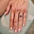 Traditional Natural Sapphire Diamond Ring 6.5 14k W Gold 1.99 TCW Certified, Size 6.5 For Sale - Image 3 of 15