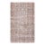 1970s Vintage Turkish Handmade Wool Cotton Beige Area Rug For Sale