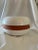 Mid-Century Modern Mid Century Modern White Round Vase Made in Portugal For Sale - Image 3 of 7