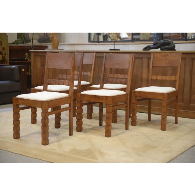 Brutalist Dining Chairs, 1960s, Set of 6 For Sale - Image 6 of 14