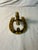English Vintage, English Brass Horse and Horseshoe Doorknocker For Sale - Image 3 of 13
