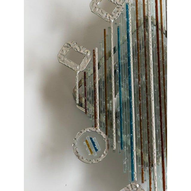 Mid-Century Modern Large Wall Lamp by Albano Poli for Poliarte, 1960s For Sale - Image 3 of 8