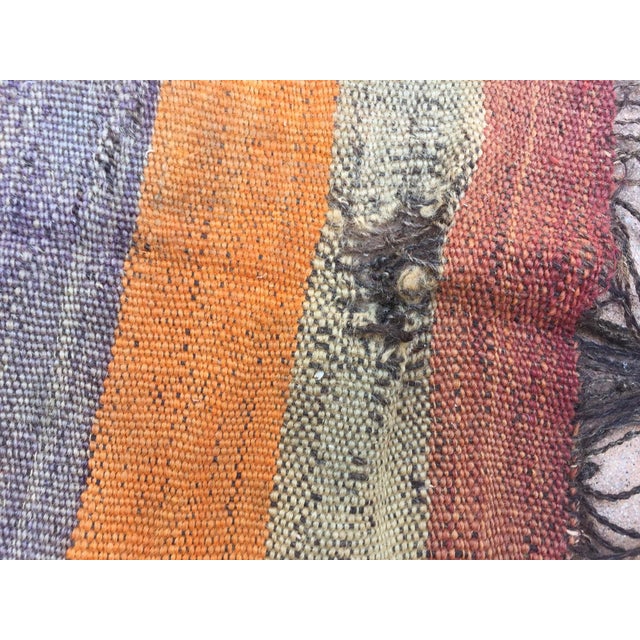 Vintage Moroccan Berber Rug, Handwoven Wool & Goat Hair, 1960 For Sale - Image 4 of 15