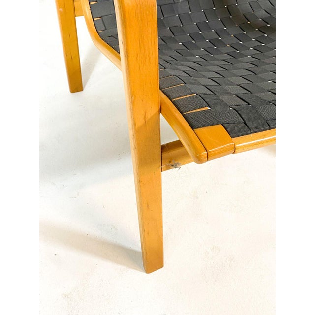 Scandinavian Bentwood Lounge Chair C. 1970s For Sale - Image 11 of 12
