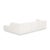 Boho Chic Tarra Cream Chenille Modular RAF Sectional For Sale - Image 3 of 5