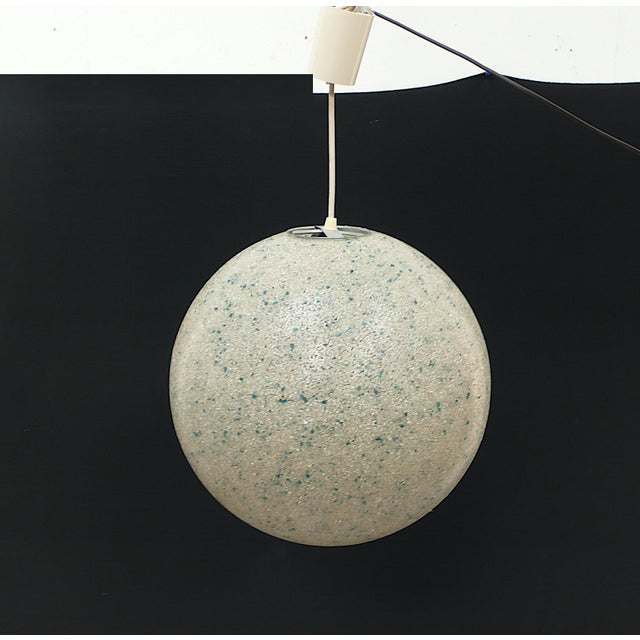 Mid-Century Modern Vintage Hanging Moon Lamp, 1960s For Sale - Image 3 of 4