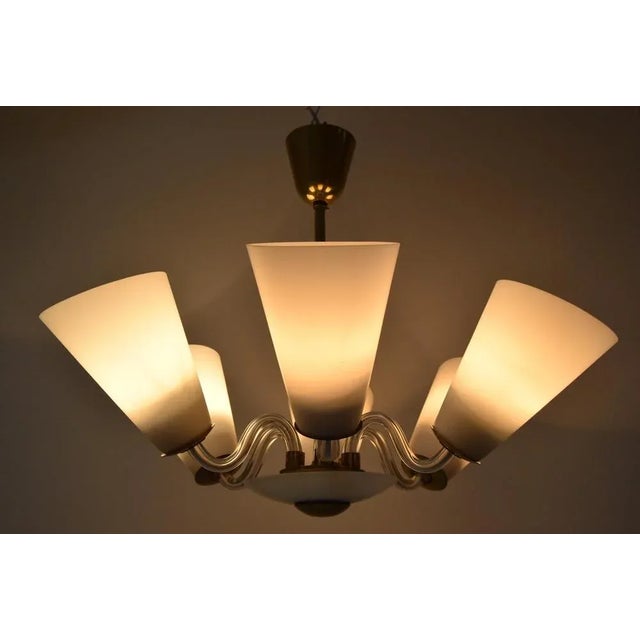 Mid-Century Chandelier by Kamenicky Senov, 1960s For Sale - Image 15 of 17
