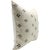 Industrial Fabdivine Artistic Cushion Cover 14x14 Inch Floral Prints on Thick Linen- Barfi For Sale - Image 3 of 4
