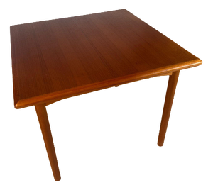 Extendable Teak Dining Table, Denmark, 1960s