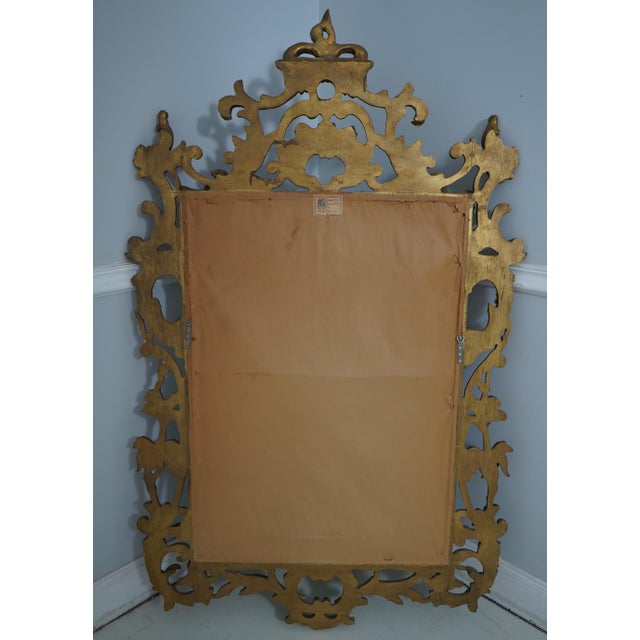 Friedman Brothers Large Model 5852 Ornate Gold Mirror For Sale - Image 11 of 12