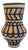 Vase Diabolo from Roger Capron, 1950s For Sale