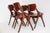 Mid-Century Modern Danish Dining Chairs by Arne Hovmand Olsen for Mogenskold, 1950, Set of 4 For Sale - Image 3 of 13