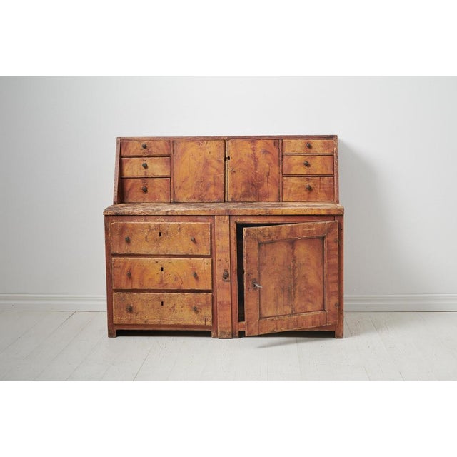 Swedish Folk Art Sideboard For Sale - Image 3 of 14