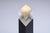 1980s Postmodern Black Metal Lucara 2 Prisma Table Lamp from Casandro, 1980s For Sale - Image 5 of 18