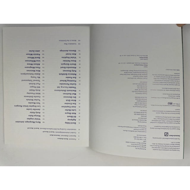 Early 21st Century 2010 California Biennial Orange County Museum of Art Paperback Book For Sale - Image 5 of 11