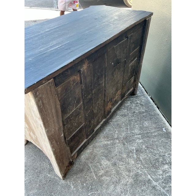 Vintage Patinated Gustavian Serpentine Chest of Drawers For Sale - Image 14 of 14