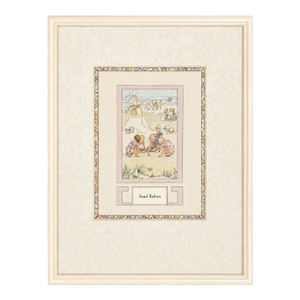 A.a. Milne Children's Book Print – "Sand Babies" — Illustrated by Salda (Sasha) H. Wildsmith Le Mair, Circa 1925 | Original Artwork
