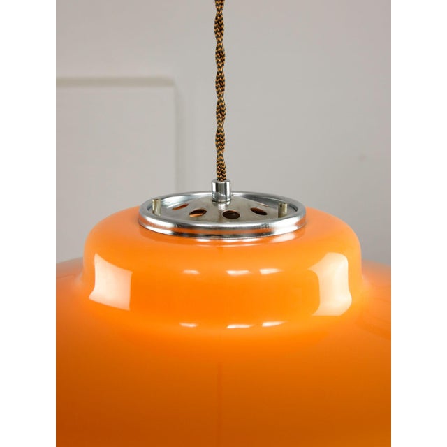 Space Age Brown Pendant from Guzzini, 1970s For Sale - Image 15 of 18
